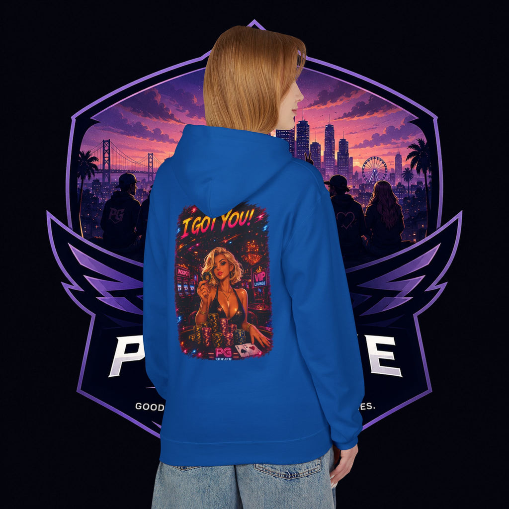 PG ALEX  'I Got You' Casino-Inspired Pullover   - Need Chips? Graphic Hoodie
