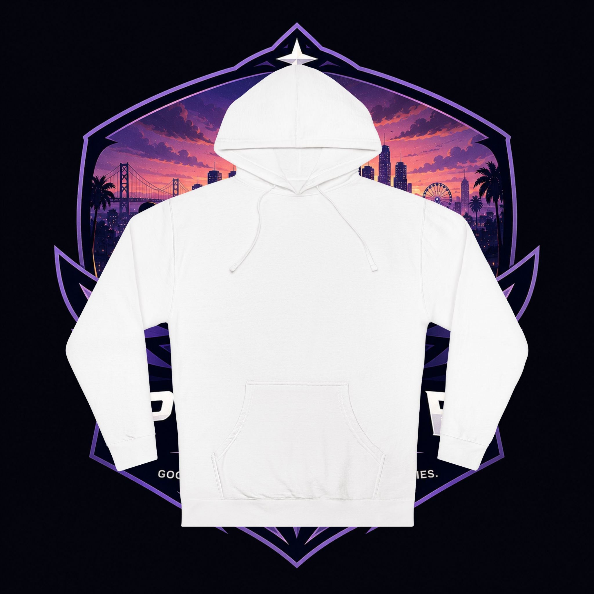 PG Vintage Winter Couple Hoodie – Nostalgic Cozy Graphic Pullover