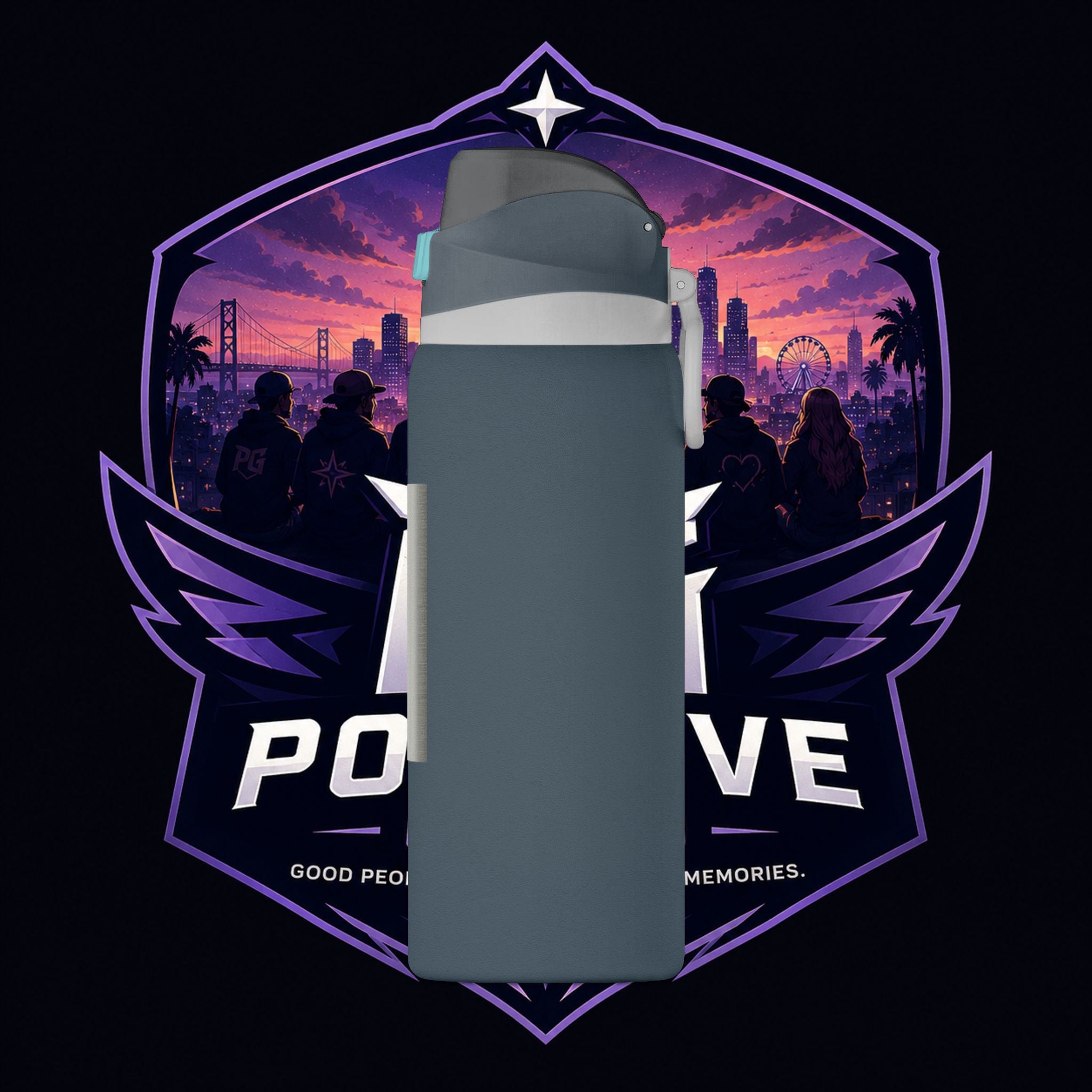 PG Insulated Water Bottle 32oz — Double-Wall Vacuum Flask for Active Lifestyle