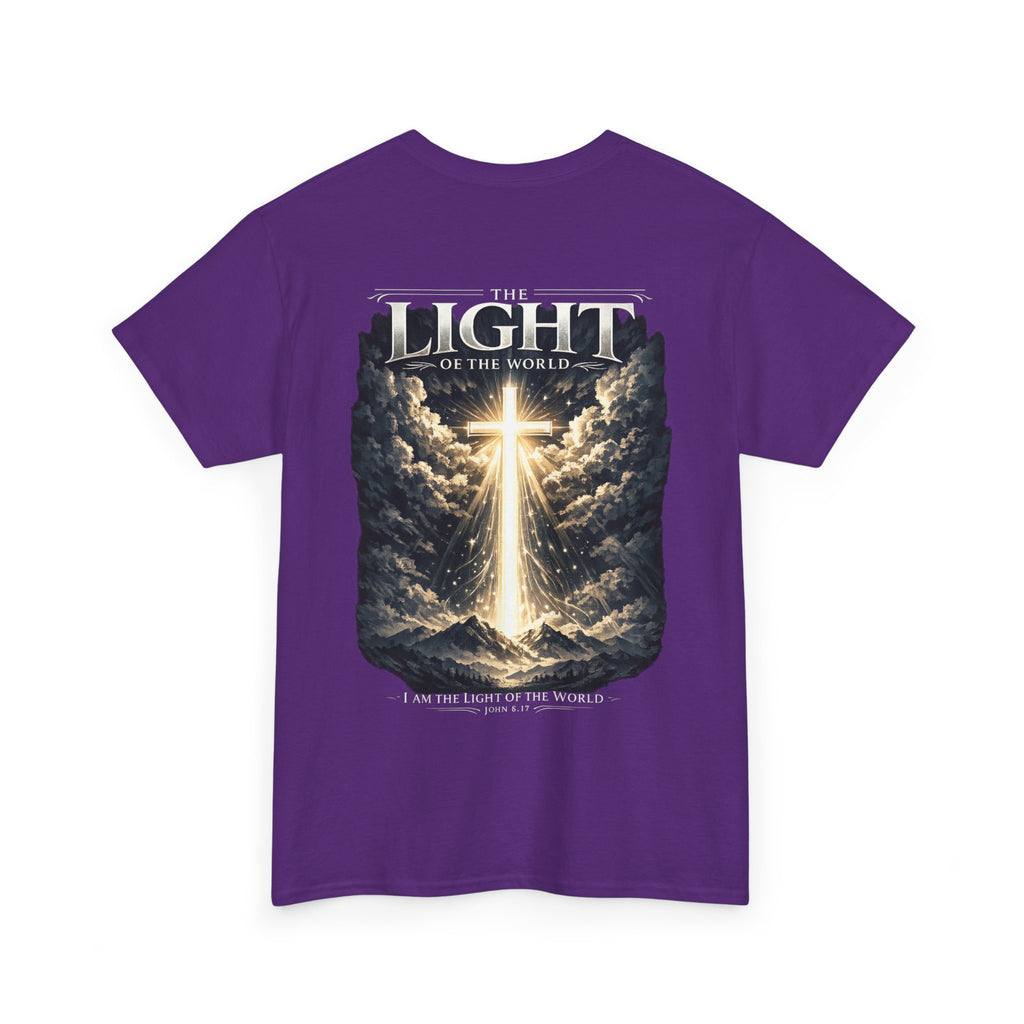 T‑Shirt — “The Light of the World” Graphic Tee (Christian Religious Design)