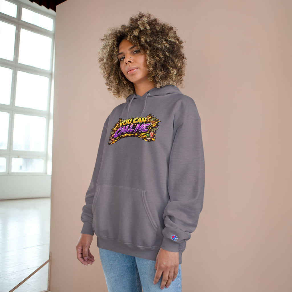 PG CHANCE Champion Hoodie - "You Can Call Me" Jackie Chance Graphic Hoodie