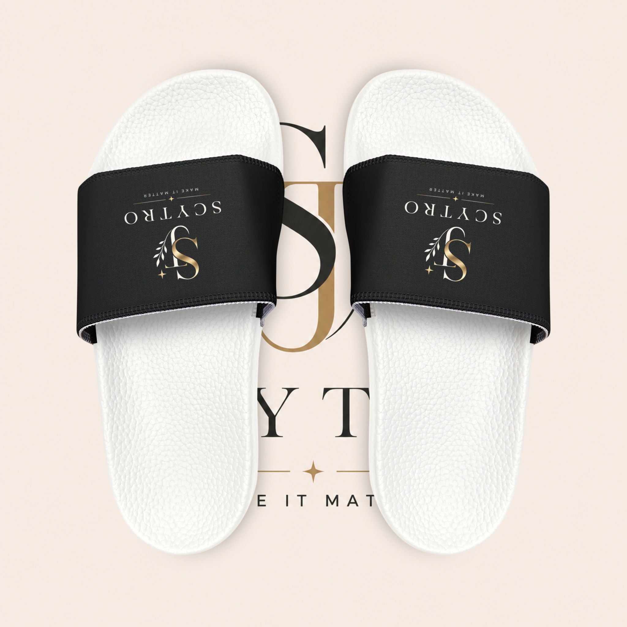 Removable-Strap Slide Sandals – Women’s Custom Logo Comfort Slides