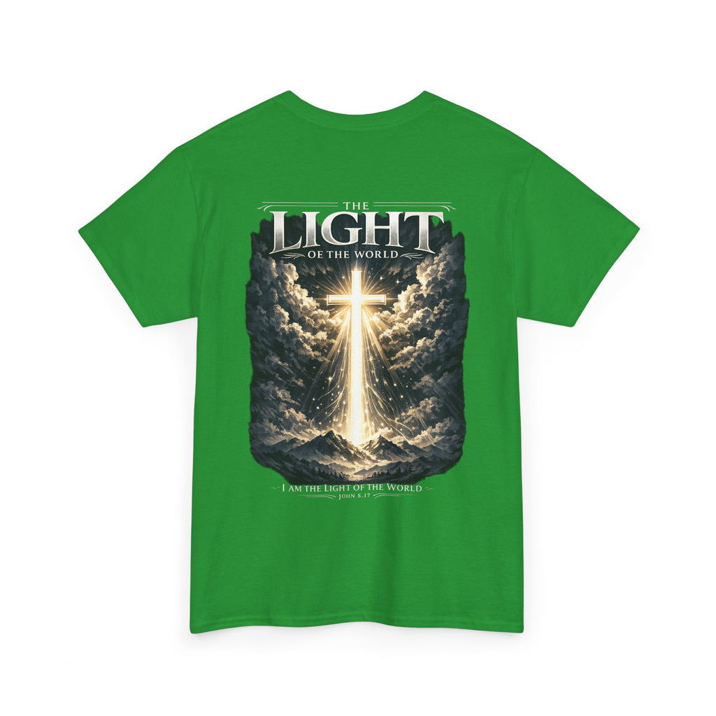 T‑Shirt — “The Light of the World” Graphic Tee (Christian Religious Design)