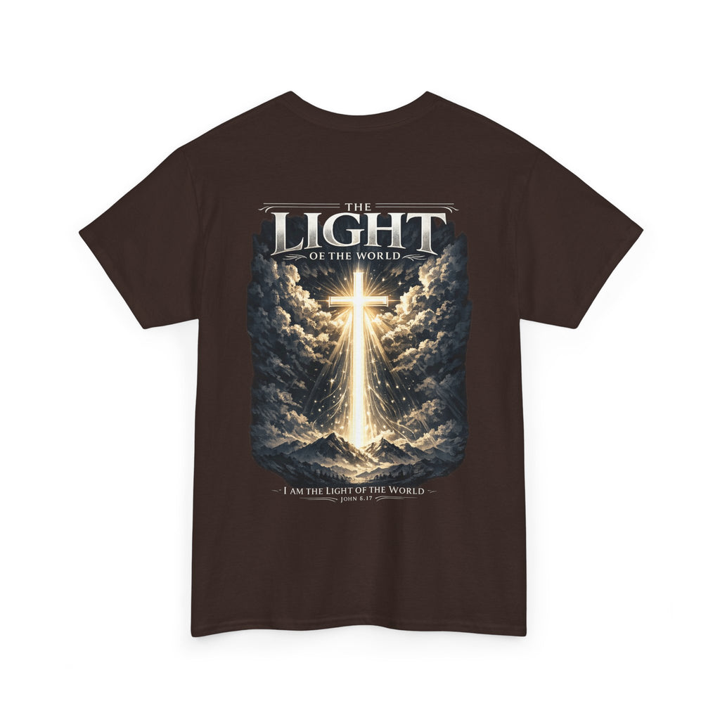 T‑Shirt — “The Light of the World” Graphic Tee (Christian Religious Design)