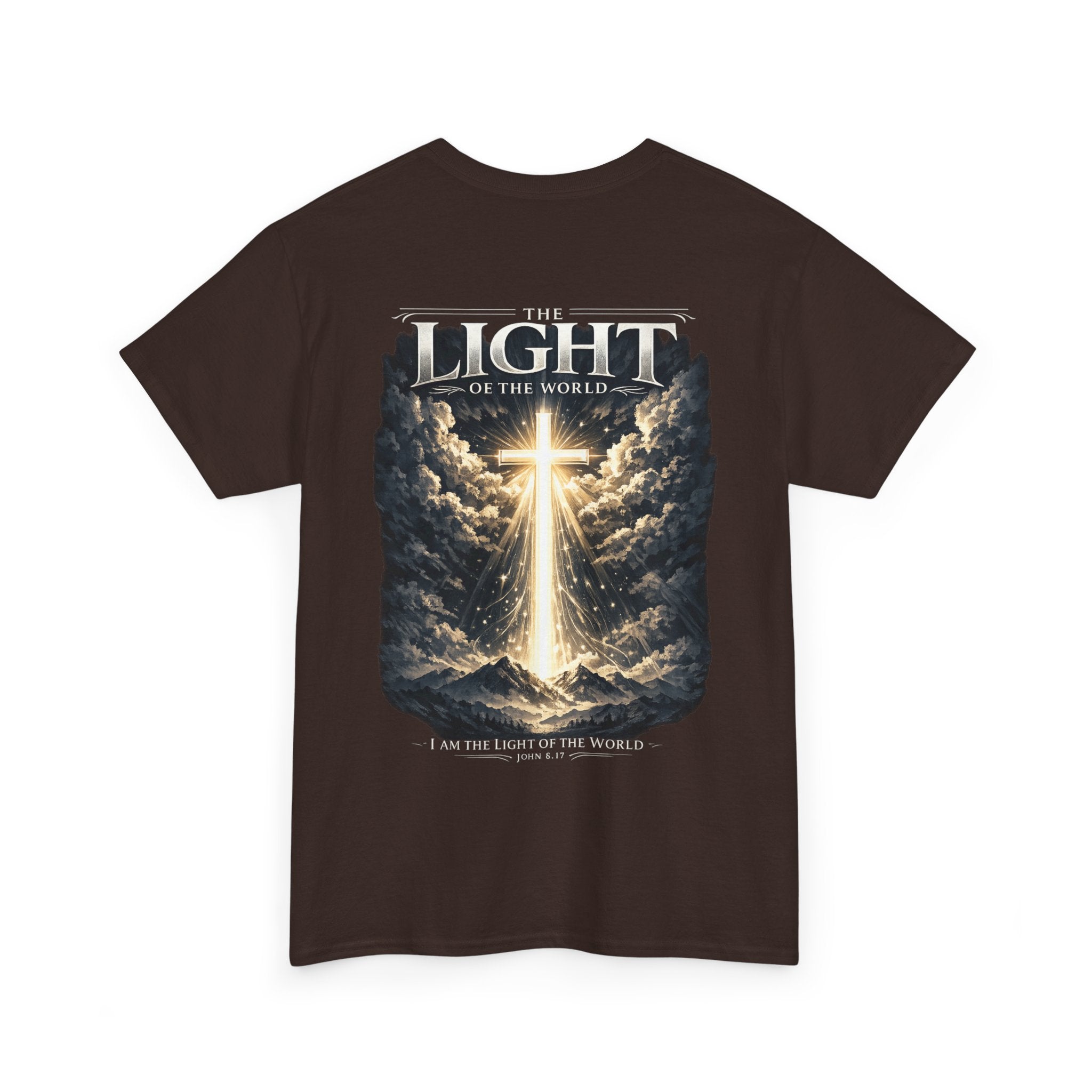 T‑Shirt — “The Light of the World” Graphic Tee (Christian Religious Design)