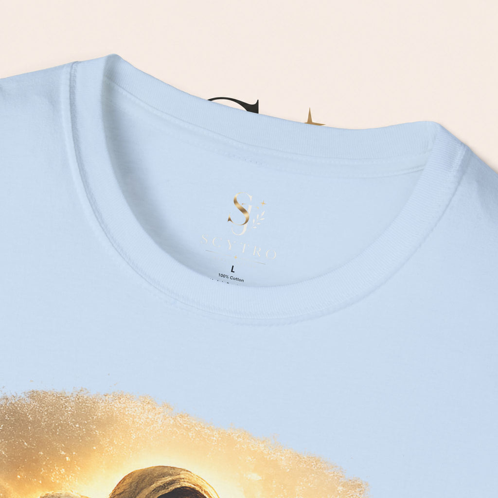 Jesus the Good Shepherd T-Shirt — 'Found.' Christian Faith Tee