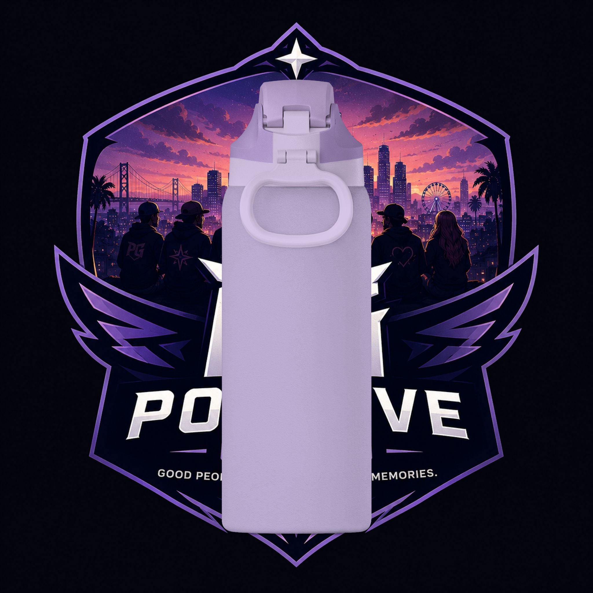 PG Insulated Water Bottle 32oz — Double-Wall Vacuum Flask for Active Lifestyle