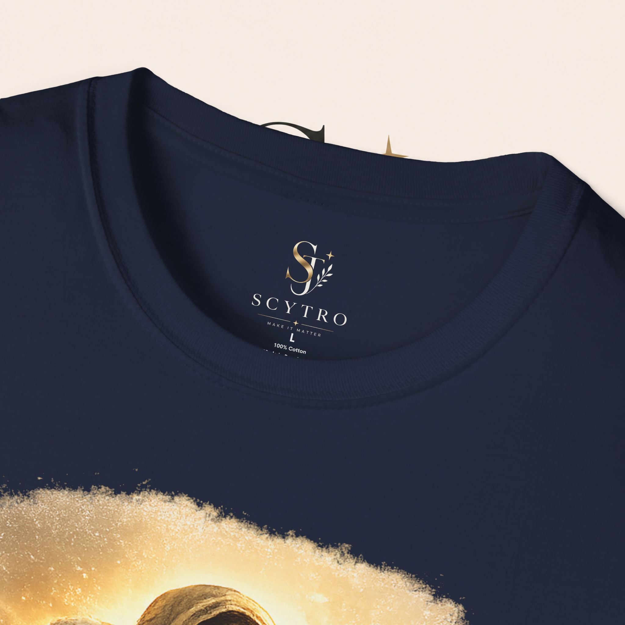 Jesus the Good Shepherd T-Shirt — 'Found.' Christian Faith Tee