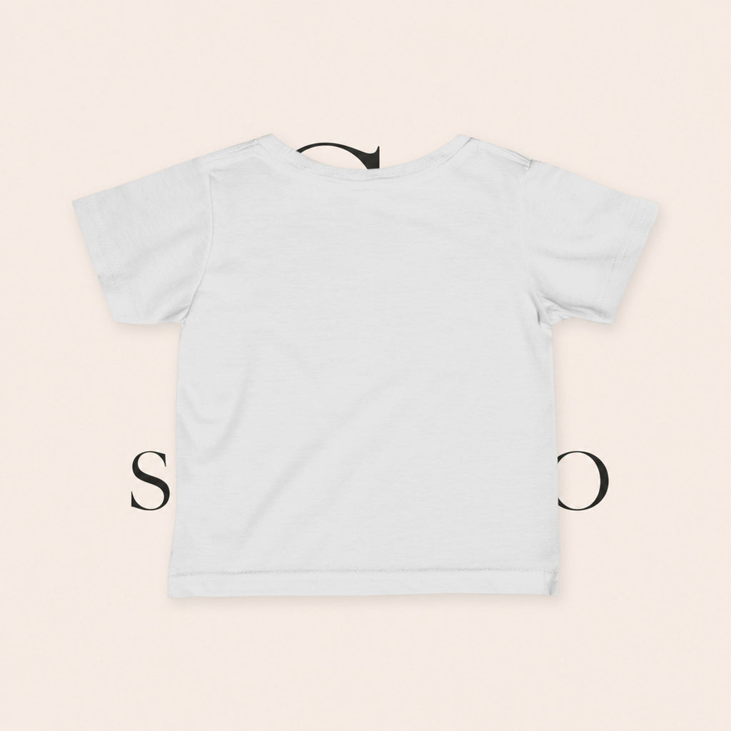 Infant Tee — Sunset Three Crosses "It Is Finished" Christian Baby Shirt