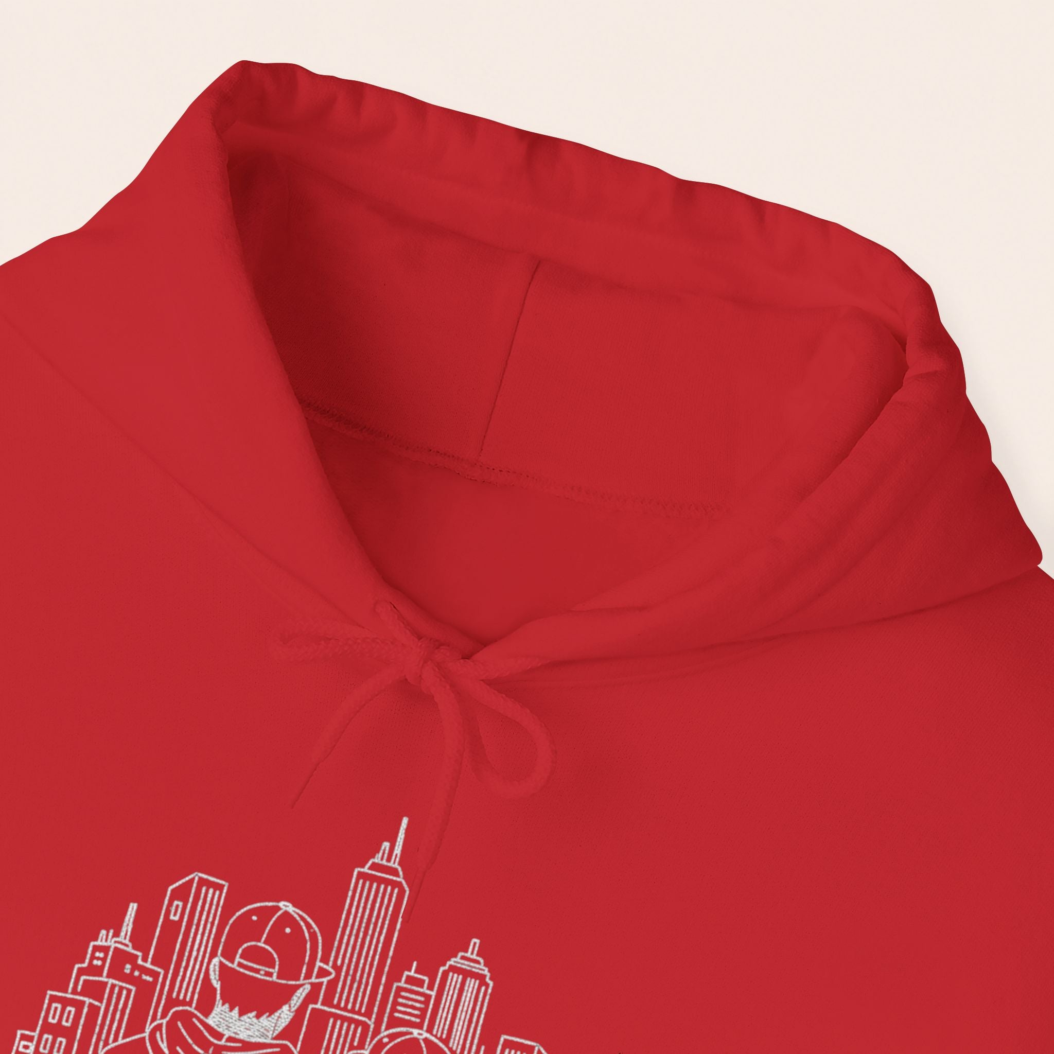 City Couples Hoodie — Matching Skyline Couple Sweatshirt
