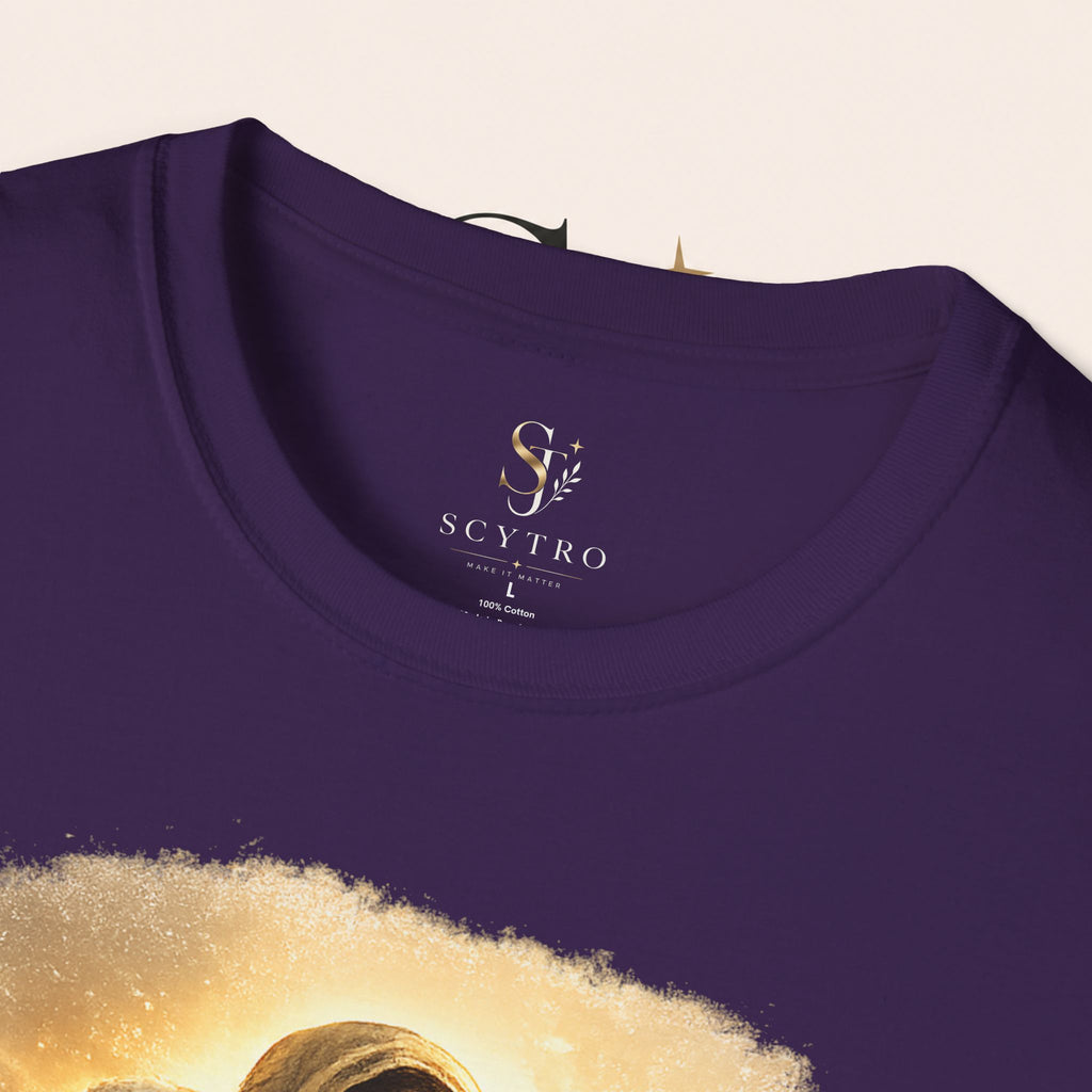 Jesus the Good Shepherd T-Shirt — 'Found.' Christian Faith Tee