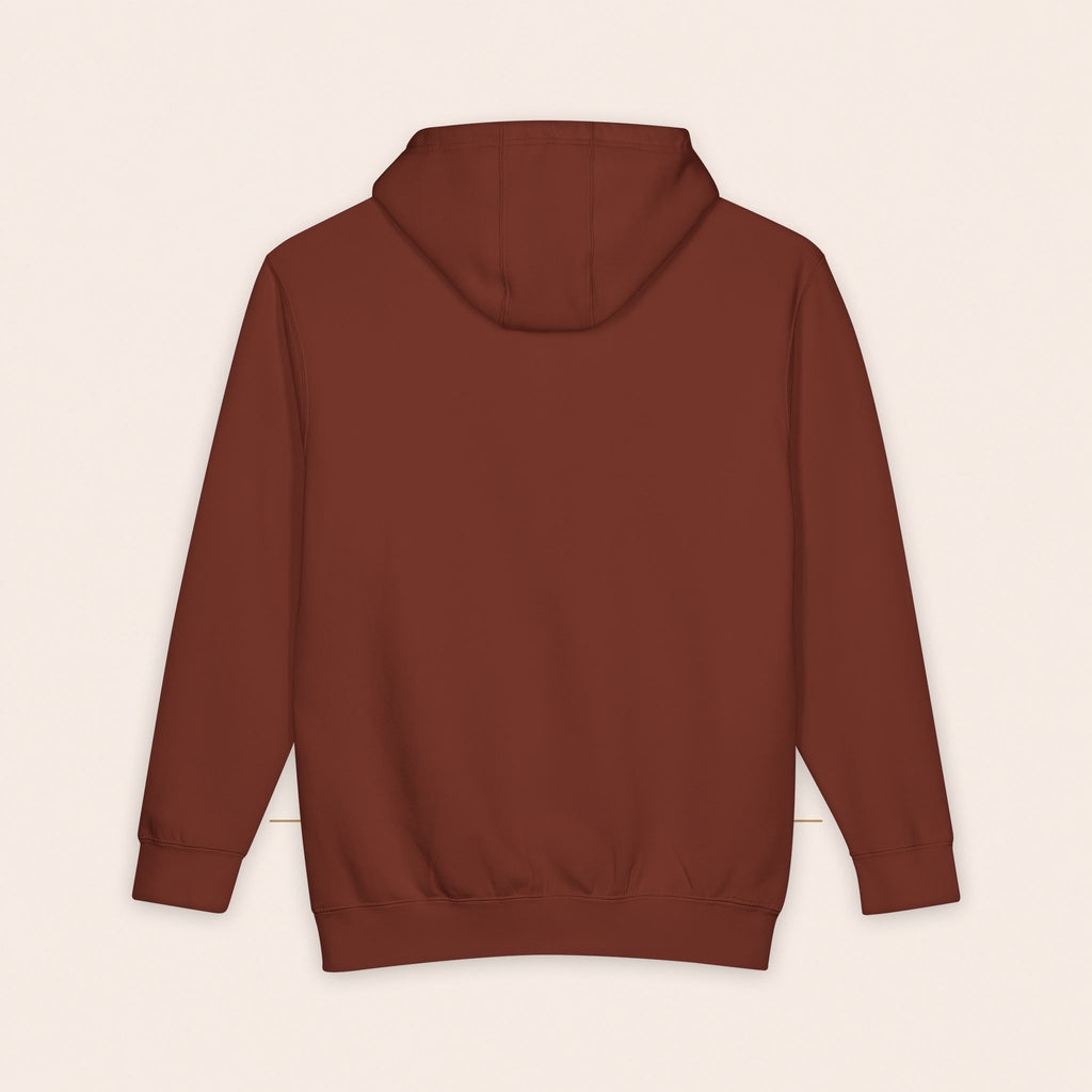 Romantic Golden Kiss Hoodie — Couples Illustration Pullover