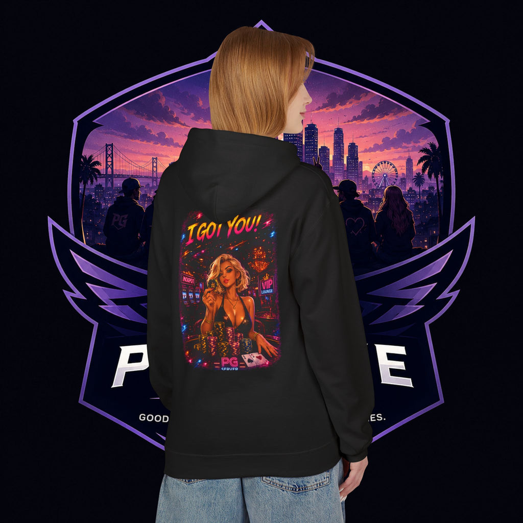PG ALEX  'I Got You' Casino-Inspired Pullover   - Need Chips? Graphic Hoodie
