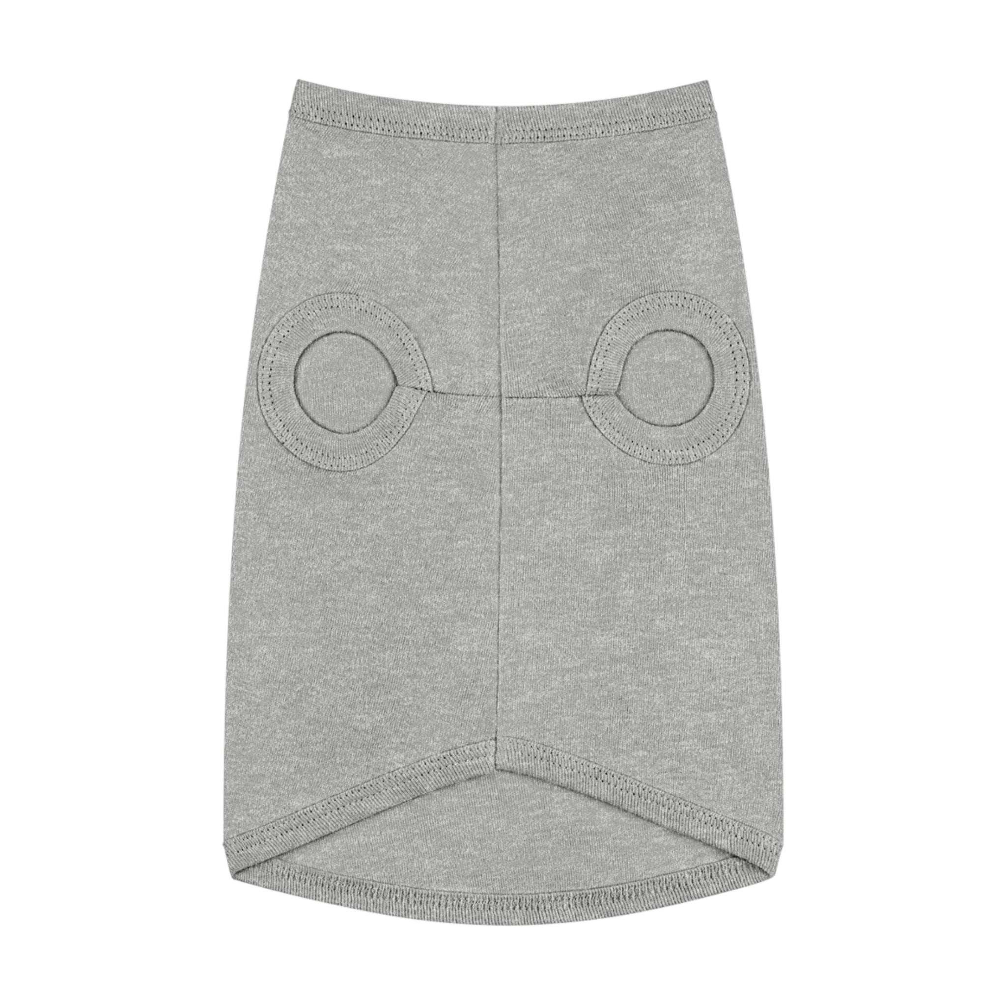 PG Pet Tank Top - "Feed Me" Paw Print Hunger Meter Dog & Cat Shirt