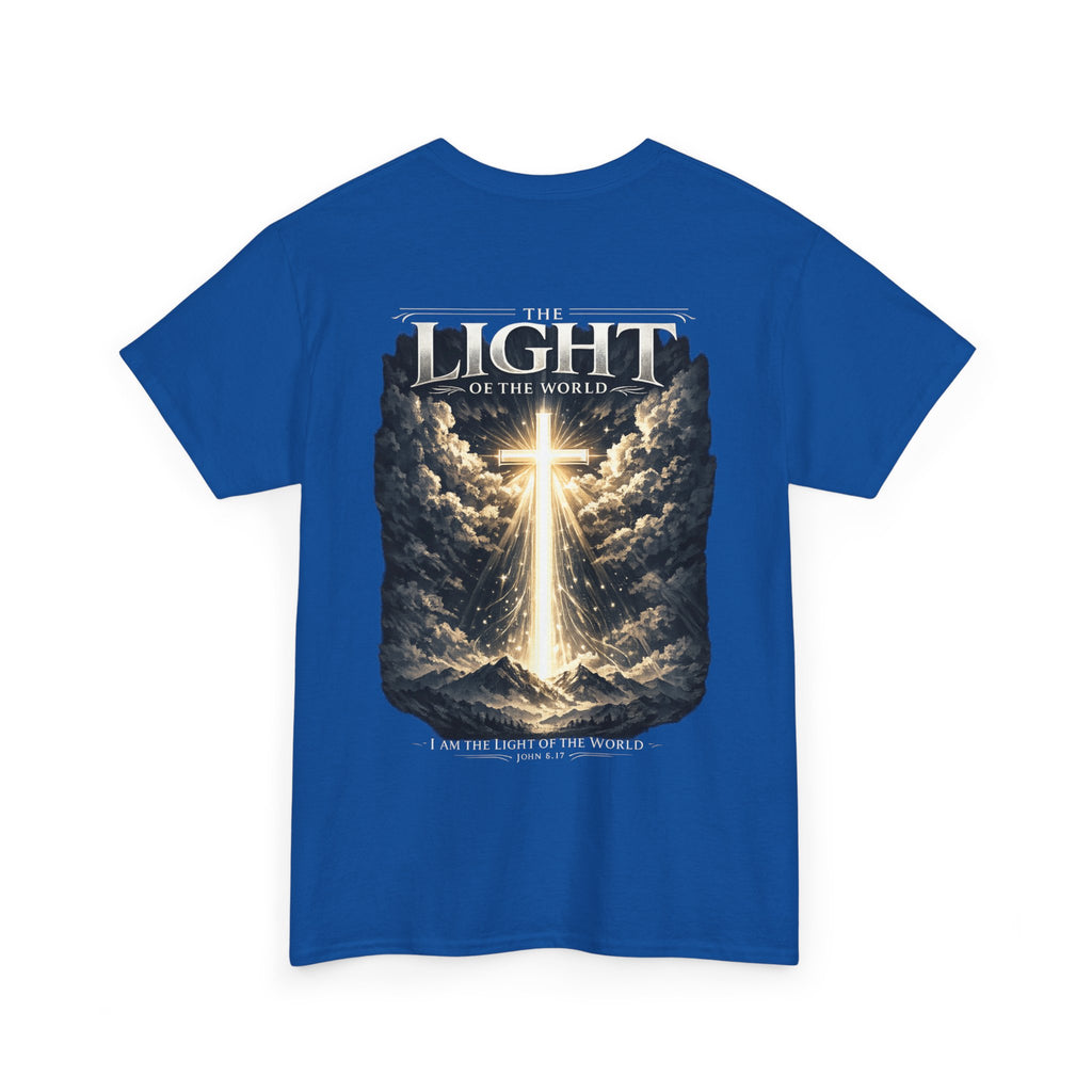 T‑Shirt — “The Light of the World” Graphic Tee (Christian Religious Design)