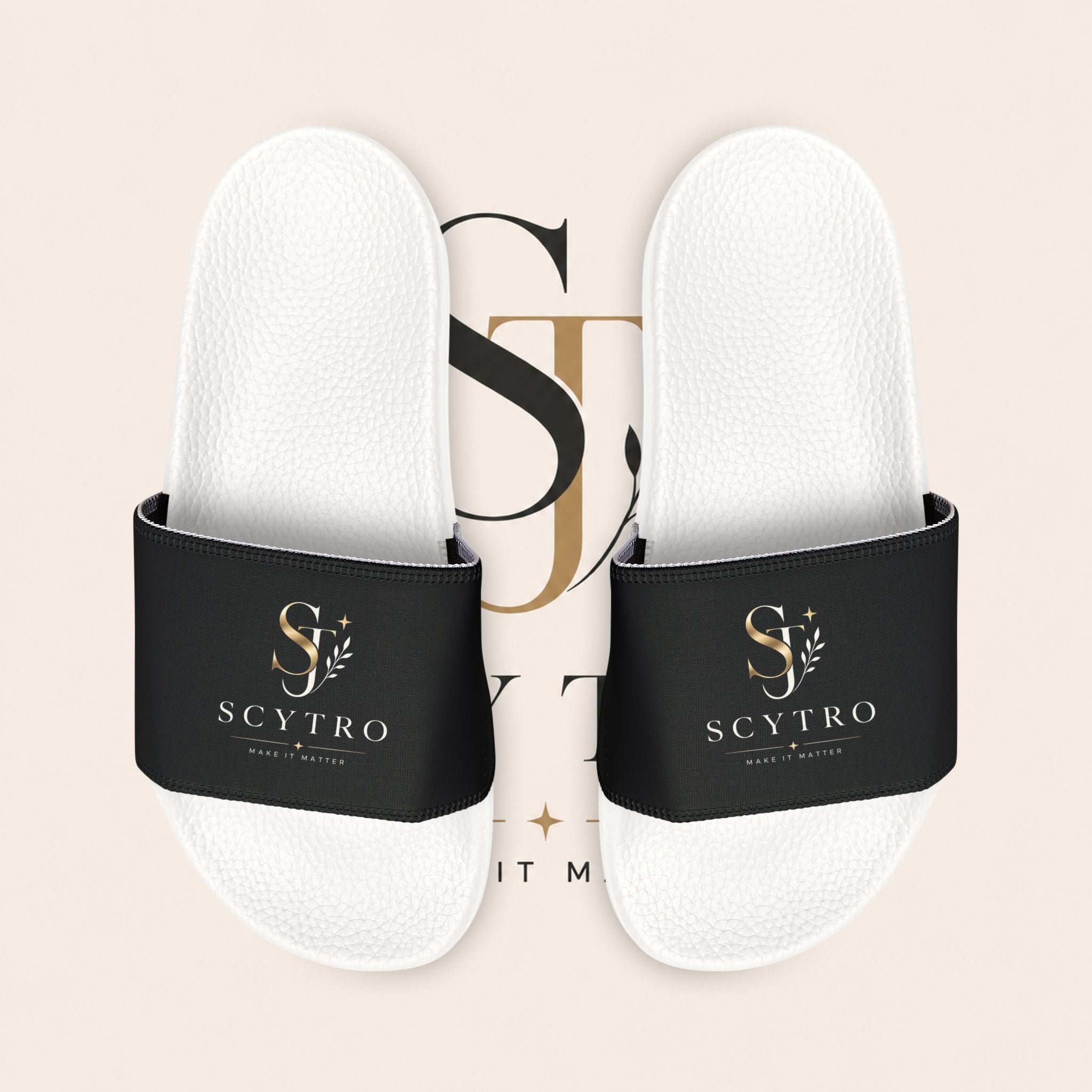 Removable-Strap Slide Sandals – Women’s Custom Logo Comfort Slides
