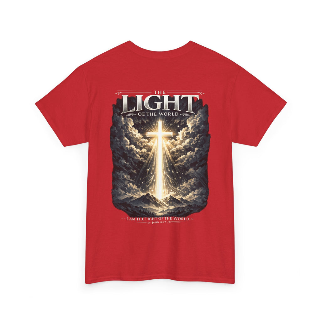 T‑Shirt — “The Light of the World” Graphic Tee (Christian Religious Design)