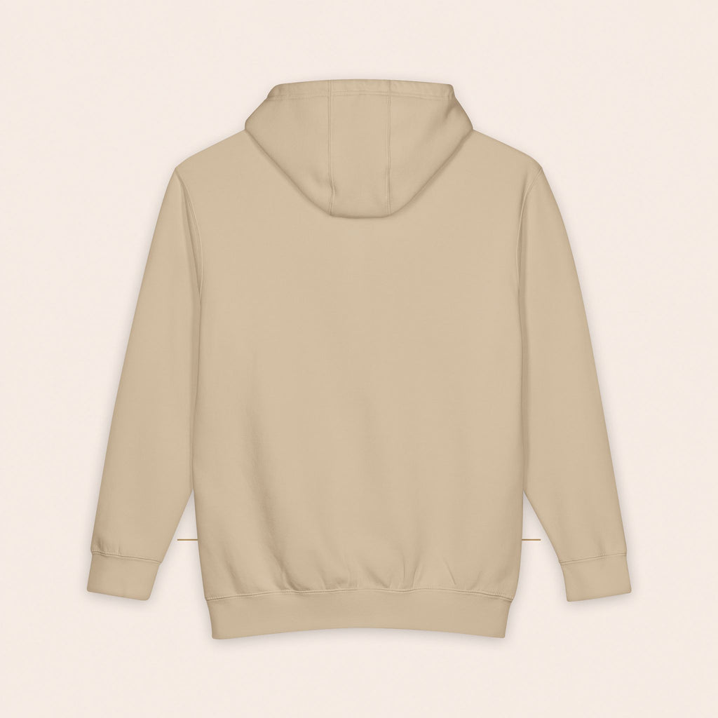 Romantic Golden Kiss Hoodie — Couples Illustration Pullover