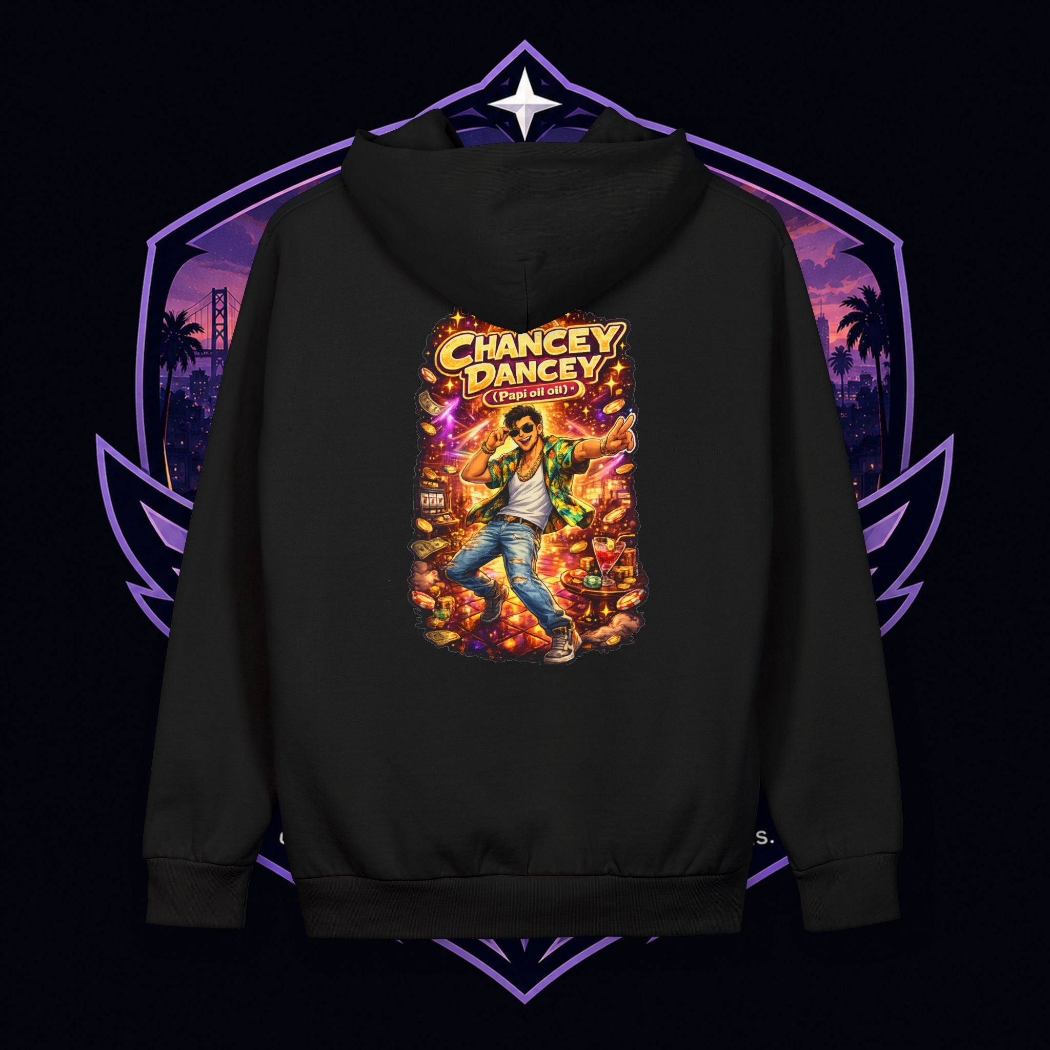 PG CHANCE "Chancey Dancey Graphic Hoodie — "Who Got Some Move??" Retro Streetwear Pullover