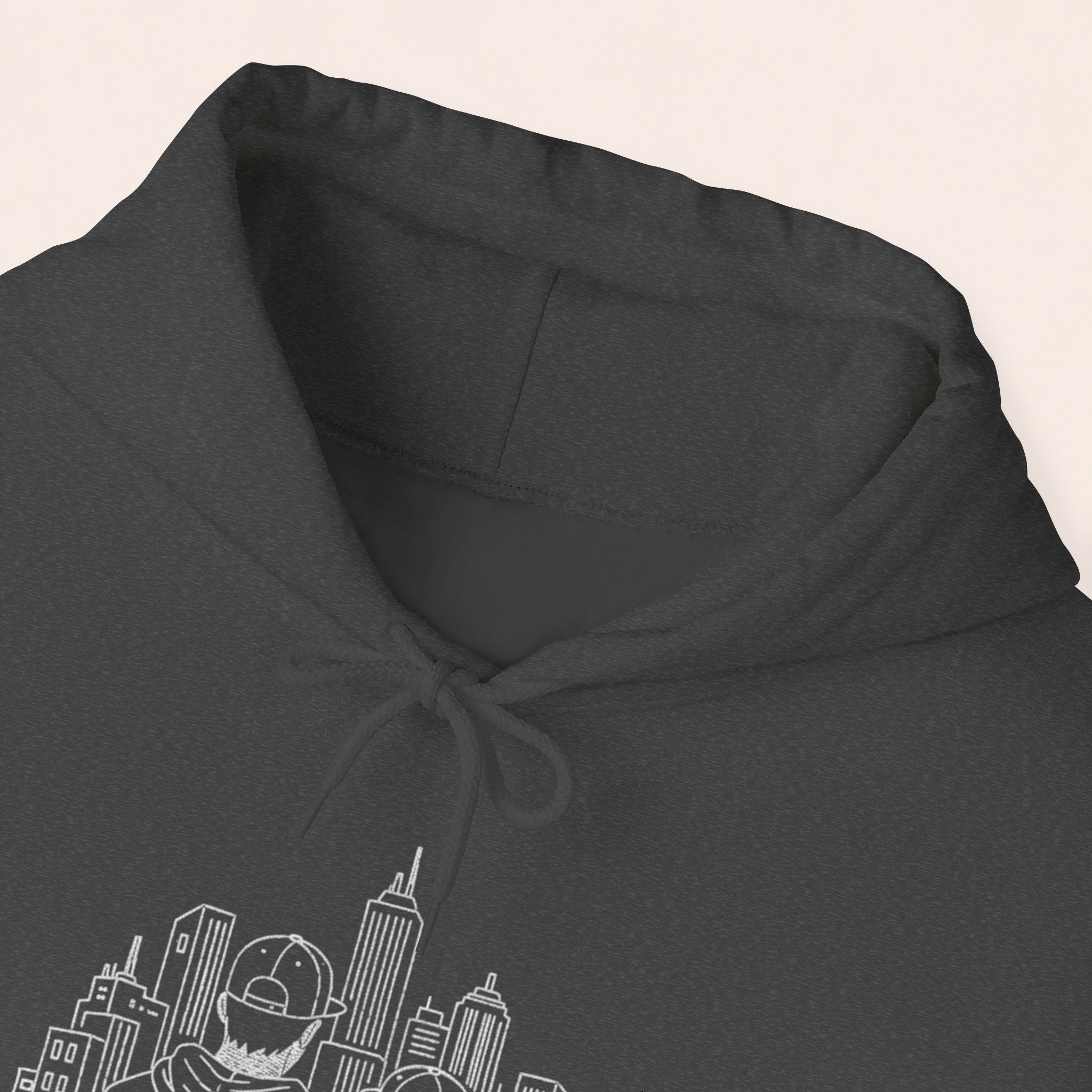 City Couples Hoodie — Matching Skyline Couple Sweatshirt