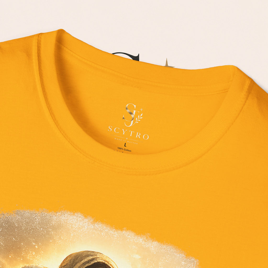 Jesus the Good Shepherd T-Shirt — 'Found.' Christian Faith Tee